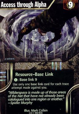 Access Through Alpha